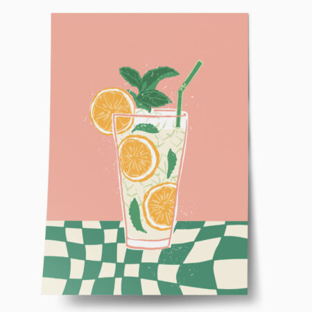 Πόστερ MINIMAL COCKTAIL - Food & Drink Sticky 1