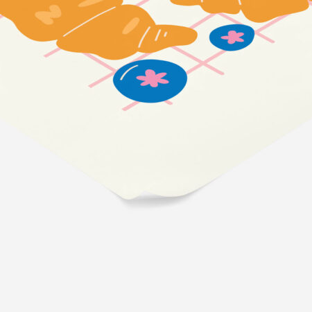 Πόστερ MINIMAL CROISSANTS - Food & Drink Sticky 2