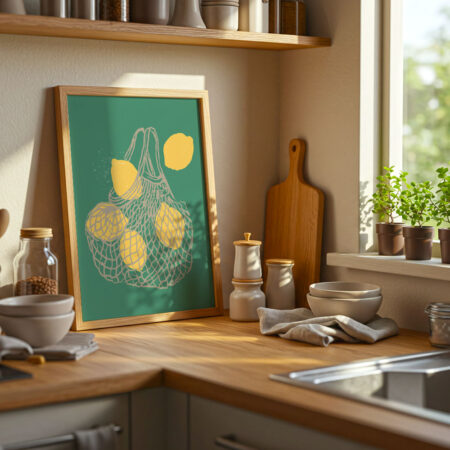 Πόστερ MINIMAL LEMONS - Food & Drink