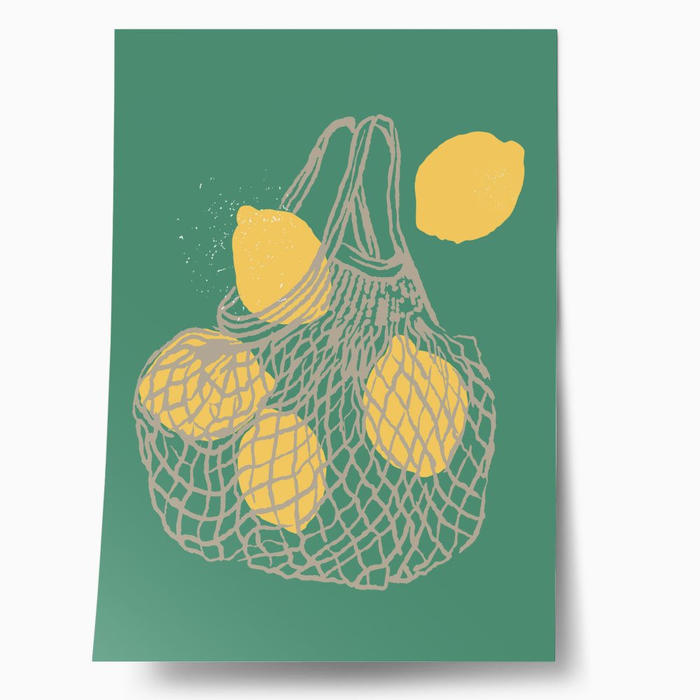 Πόστερ MINIMAL LEMONS