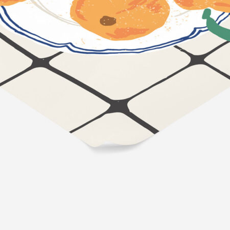 Πόστερ MINIMAL PEACHES - Food & Drink Sticky 2