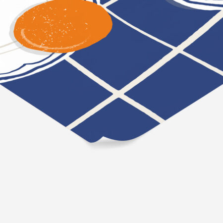 Πόστερ MINIMALIST ORANGES - Food & Drink Sticky 2
