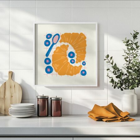 Πόστερ MINIMAL CROISSANTS - Food & Drink