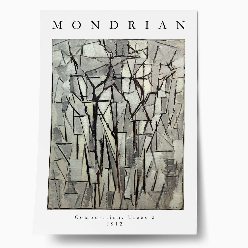 Πόστερ MONDRIAN - COMPOSITION TREES 2