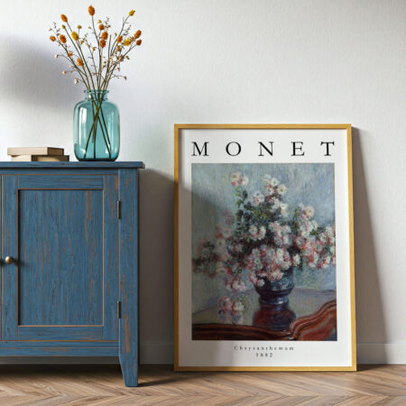 Πόστερ MONET – CHRYSANTHEMUM - Διασημοι Ζωγραφοι