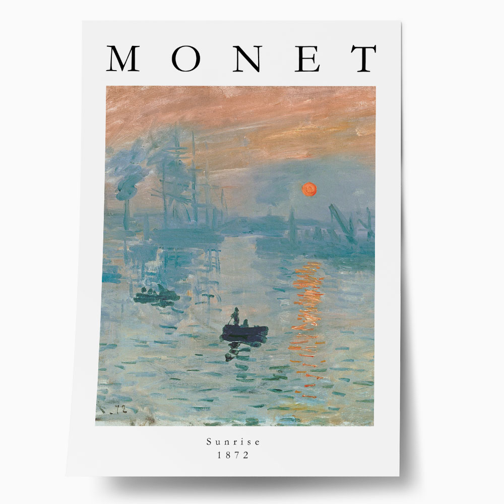 Πόστερ MONET - SUNRISE