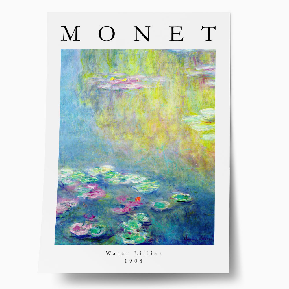 Πόστερ MONET - WATER LILIES