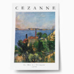 Πόστερ PAUL CEZANNE - LA MER A L'ESTAQUE