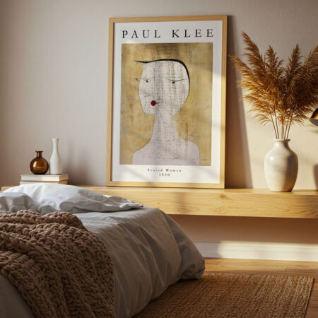 Πόστερ PAUL KLEE - SEALED WOMAN - Διασημοι Ζωγραφοι