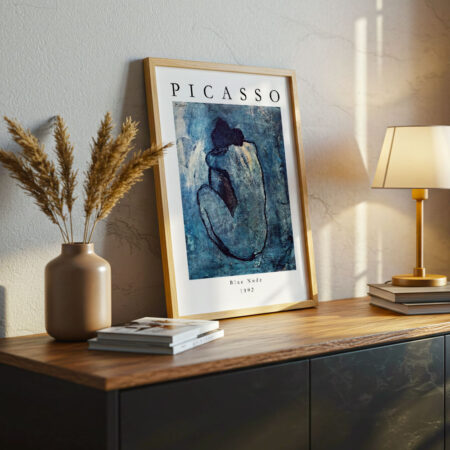 Πόστερ PICASSO - BLUE NUDE - Διασημοι Ζωγραφοι