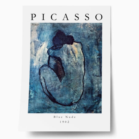 Πόστερ PICASSO - BLUE NUDE - Διασημοι Ζωγραφοι Sticky 1