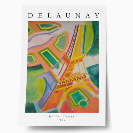 Πόστερ ROBERT DELAUNAY - EIFFEL TOWER - Διασημοι Ζωγραφοι Sticky 1