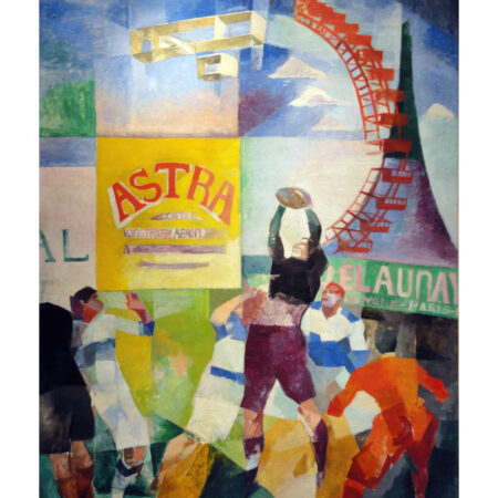 Πόστερ ROBERT DELAUNAY - THE CARDIFF TEAM - Διασημοι Ζωγραφοι Sticky 3