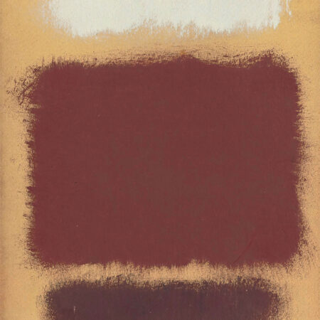 Πινακας σε καμβά ROTHKO - BEIGE BROWN RED WHITE - Rothko Mark Sticky 6