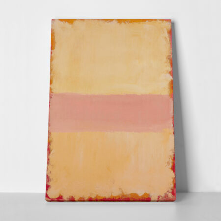 Πινακας σε καμβά ROTHKO - BEIGE PINK - Rothko Mark Sticky 1