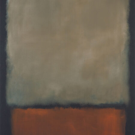 Πινακας σε καμβά ROTHKO - BLACK BEIGE RED - Rothko Mark Sticky 6