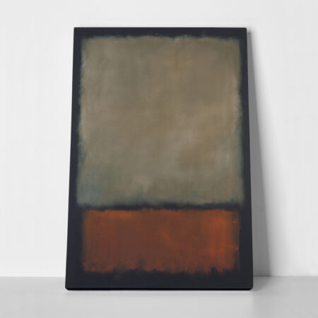 Πινακας σε καμβά ROTHKO - BLACK BEIGE RED - Rothko Mark Sticky 1
