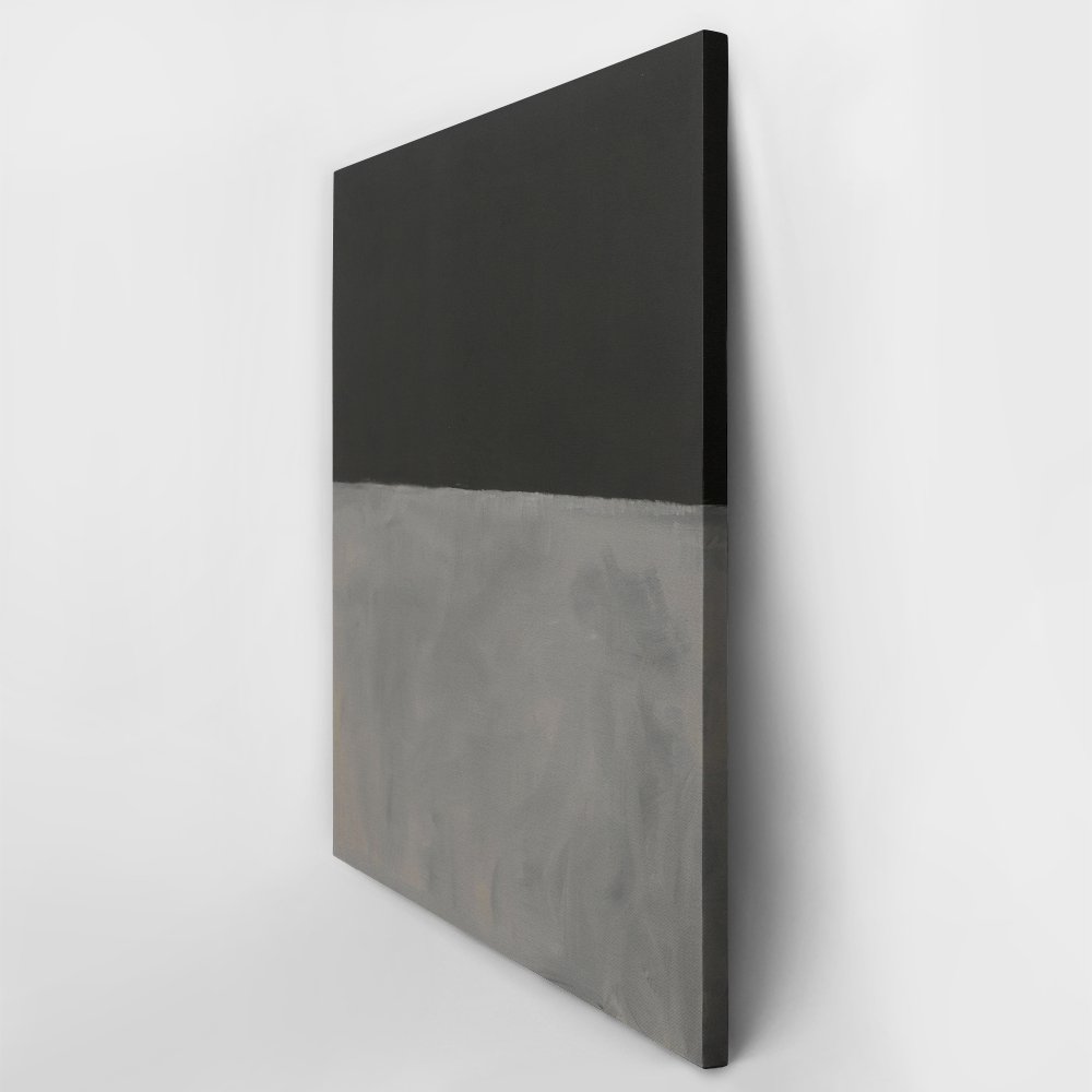 Πινακας σε καμβά ROTHKO - BLACK GREY