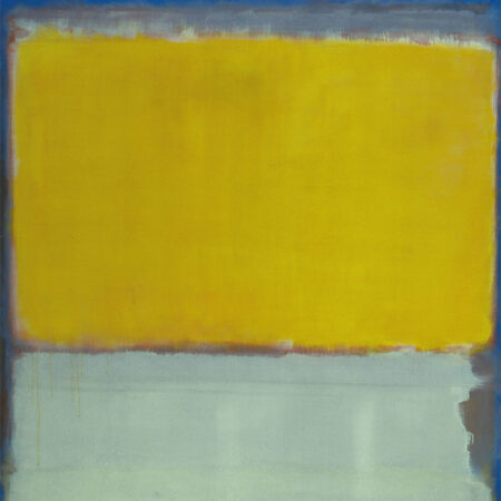 Πινακας σε καμβά ROTHKO - BLUE YELLOW MINT - Rothko Mark Sticky 6