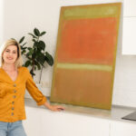 Πινακας σε καμβά ROTHKO - BROWN RED