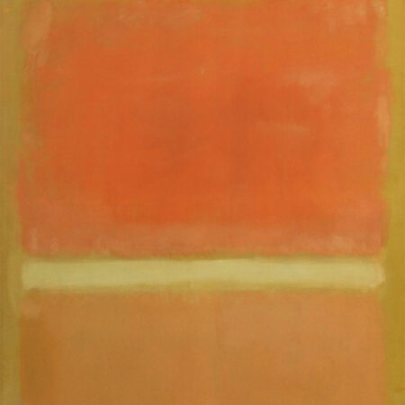 Πινακας σε καμβά ROTHKO - BROWN RED - Rothko Mark Sticky 6