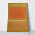 Πινακας σε καμβά ROTHKO - BROWN RED