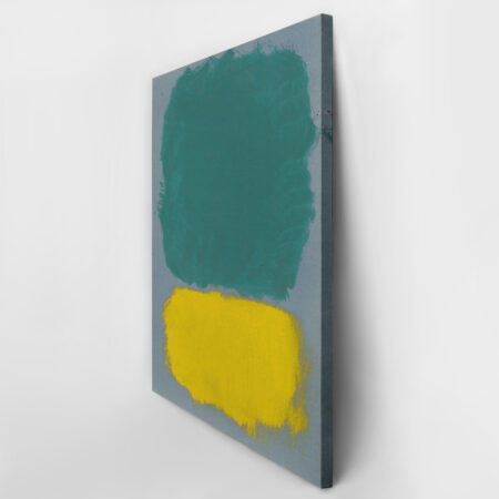Πινακας σε καμβά ROTHKO - GREEN YELLOW BLUE - Rothko Mark Sticky 3