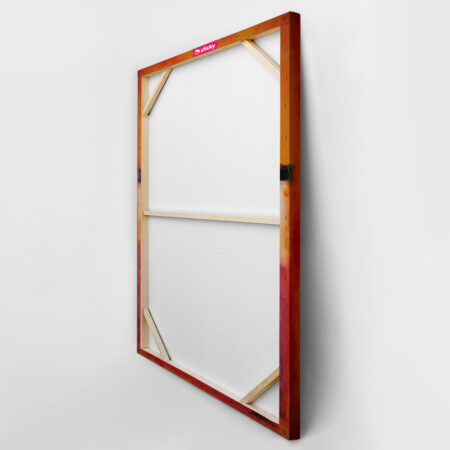 Πινακας σε καμβά ROTHKO - ORANGE BLACK WHITE RED - Rothko Mark Sticky 4