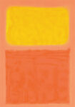 Πινακας σε καμβά ROTHKO - PEACH YELLOW ORANGE