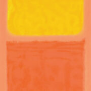 Πινακας σε καμβά ROTHKO - PEACH YELLOW ORANGE - Rothko Mark Sticky 6