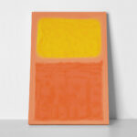 Πινακας σε καμβά ROTHKO - PEACH YELLOW ORANGE