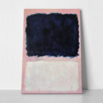 Πινακας σε καμβά ROTHKO - PINK BLACK WHITE