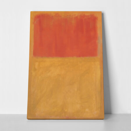 Πινακας σε καμβά ROTHKO - RED ON ORANGE - Rothko Mark Sticky 1