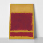 Πινακας σε καμβά ROTHKO - RED ORANGE