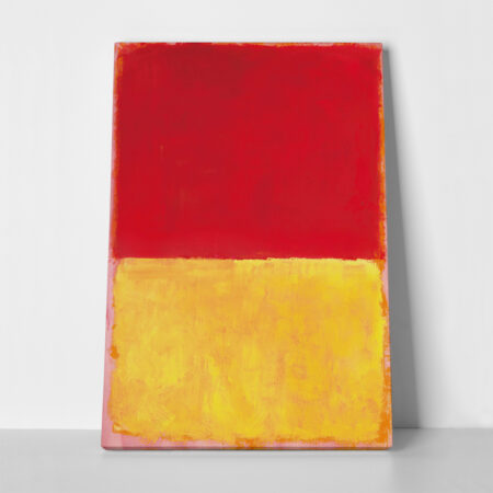 Πινακας σε καμβά ROTHKO - RED YELLOW PINK - Rothko Mark Sticky 1