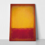 Πινακας σε καμβά ROTHKO - RED YELLOW