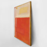 Πινακας σε καμβά ROTHKO - WHITE BEIGE RED ORANGE