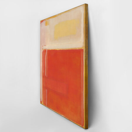 Πινακας σε καμβά ROTHKO - WHITE BEIGE RED ORANGE - Rothko Mark Sticky 3
