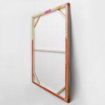 Πινακας σε καμβά ROTHKO - WHITE BEIGE RED ORANGE