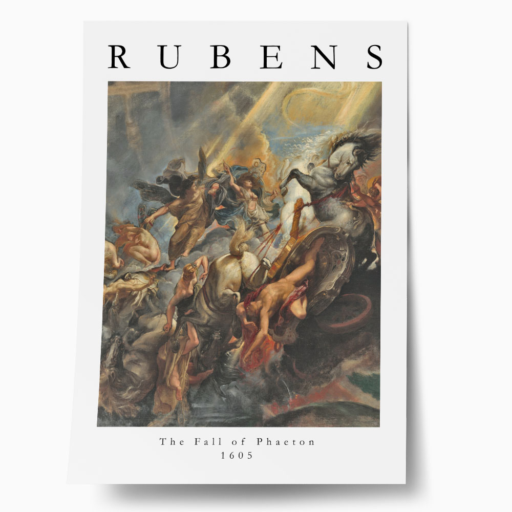 Πόστερ RUBENS - THE FALL OF PHAETON