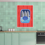 Πόστερ SARDINES ILLUSTRATION