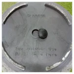 STONE POLYRESIN ΚΑΣΠΩ ΜΕ ΠΙΑΤΟ ΓΚΡΙ ΦΘΑΡΜΕΝΟΣ ΒΡΑΧΟΣ ΜΙΚΡΟ - Φ28x28cm