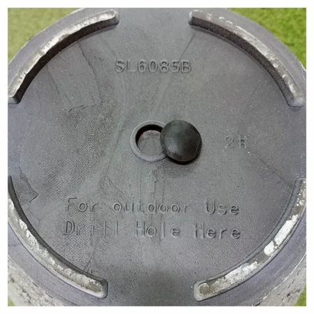 STONE POLYRESIN ΚΑΣΠΩ ΜΕ ΠΙΑΤΟ ΓΚΡΙ ΠΑΛΙΟ ΠΗΛΙΝΟ ΜΕΣΑΙΟ - Φ32x58cm - Κασπω Sticky 1