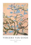 Πόστερ VAN GOGH - ALMOND BLOSSOM PASTEL PEACH