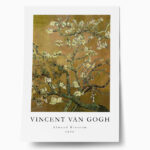 Πόστερ VAN GOGH - ALMOND BLOSSOM YELLOW