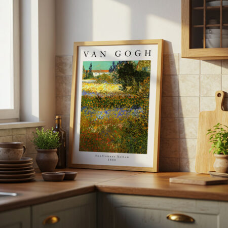 Πόστερ VAN GOGH - GARDEN IN BLOOM ARLES - Διασημοι Ζωγραφοι