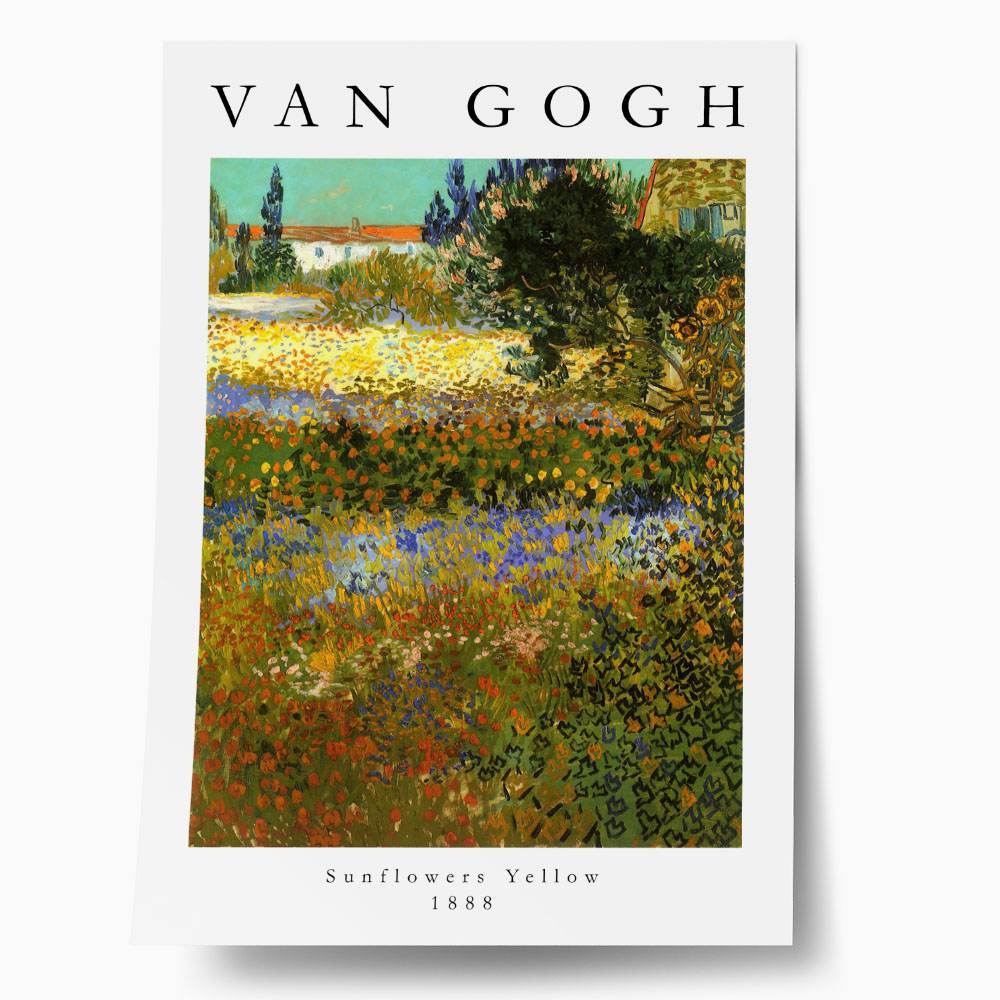 Πόστερ VAN GOGH - GARDEN IN BLOOM ARLES