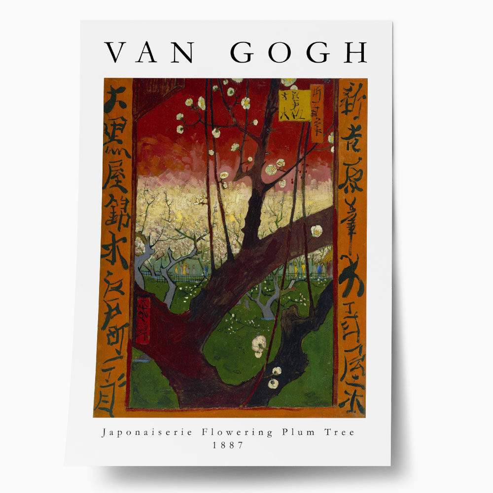 Πόστερ VAN GOGH - JAPONAISERIE FLOWERING PLUM TREE