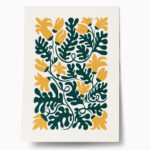 Πόστερ YELLOW AND GREEN FLOWERS