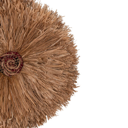 ΔΙΑΚΟΣΜΗΤΙΚΟ ΤΟΙΧΟΥ ΣΤΡΟΓΓΥΛΟ ABOR HM4717 ΙΝΕΣ SISAL ΦΥΣΙΚΟ Φ60εκ. - Διακοσμητικά Τοίχου Sticky 3